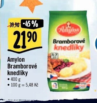 Amylon Bramborové knedlíky