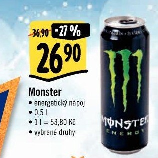 Energetický nápoj Monster Energy - Albert akcniletaky.com