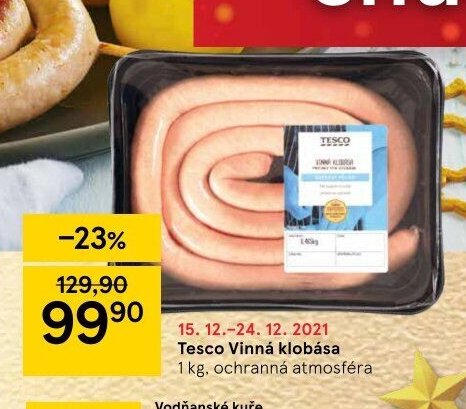Tesco Vinná klobása