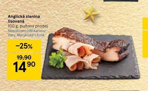 Anglická slanina lisovaná