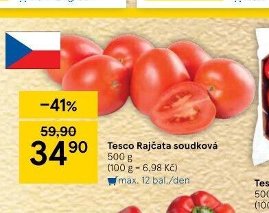 Tesco Rajčata soudková
