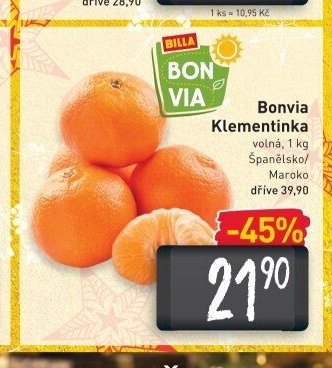 Bonvia Klementinka