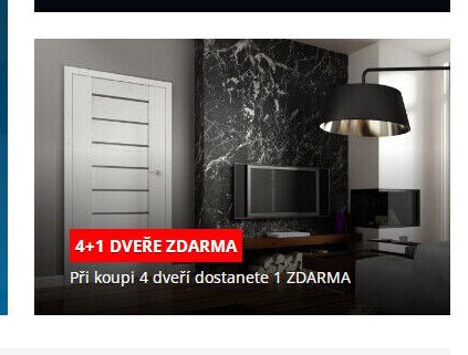 4+1 DVEŘE ZDARMA