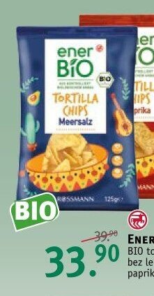 enerBIO Tortilla Chips Meersalz