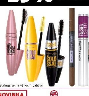 Maybelline mascaras and brows