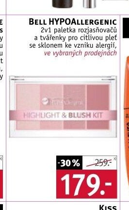 BELL HYPOALLERGENIC 2v1 paletka