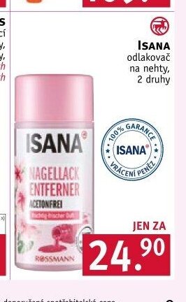 ISANA odlakovač na nehty