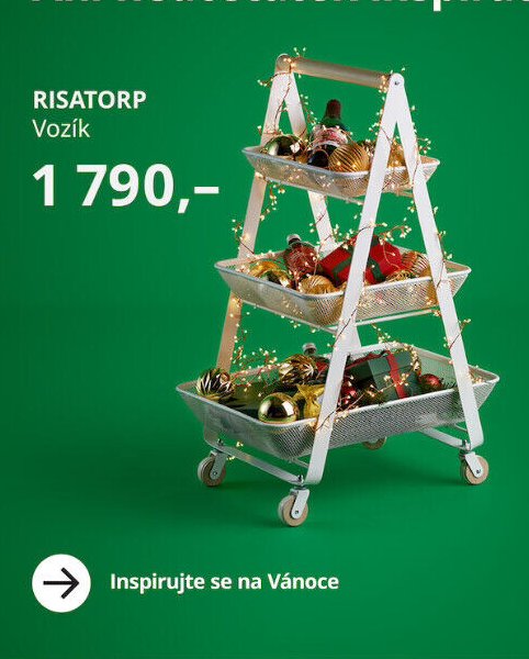 RISATORP Vozík