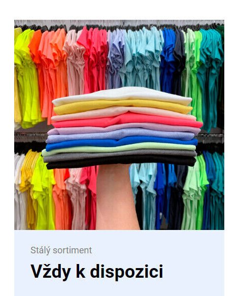Vždy k dispozici (stálý sortiment)