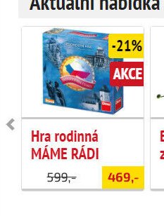 Hra rodinná MÁME RÁDI - UNI HOBBY akcniletaky.com