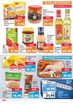 akční leták Kaufland 27.12.2021-2.1.2022