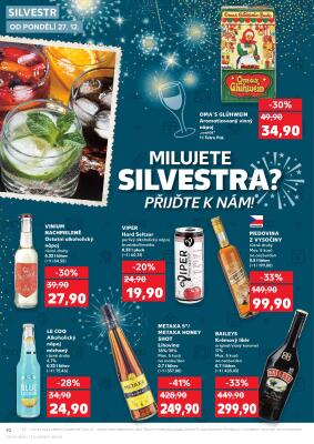 akční leták Kaufland 27.12.2021-2.1.2022