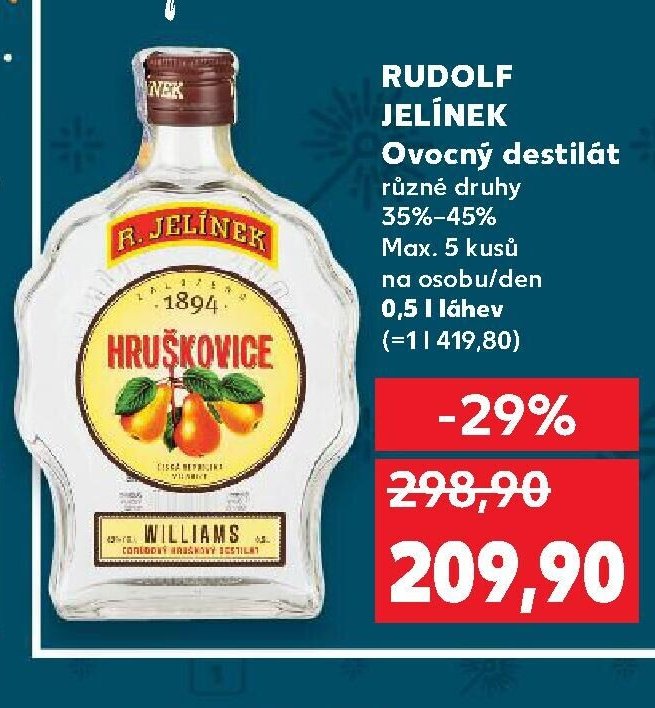 RUDOLF JELÍNEK Ovocný destilát