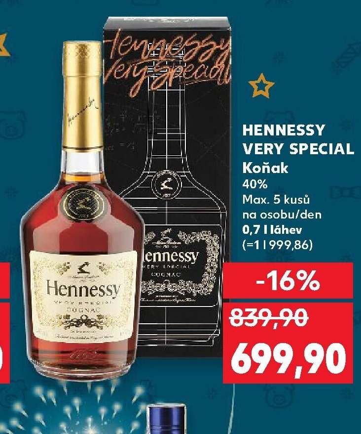 HENNESSY VERY SPECIAL Koňak