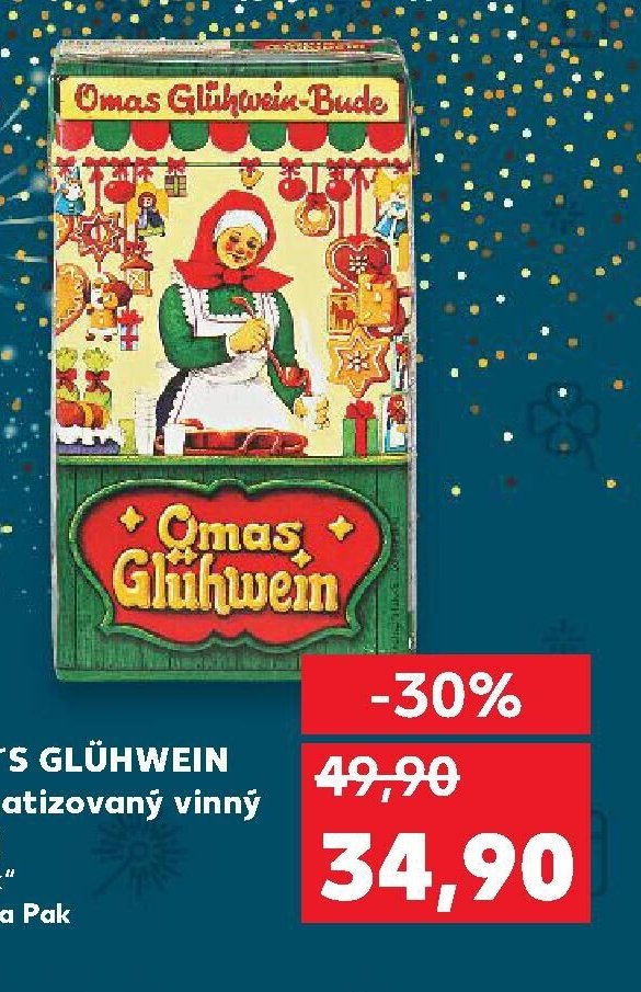 OMA´S GLÜHWEIN Aromatizovaný vinný nápoj