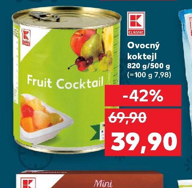 Ovocný koktejl
