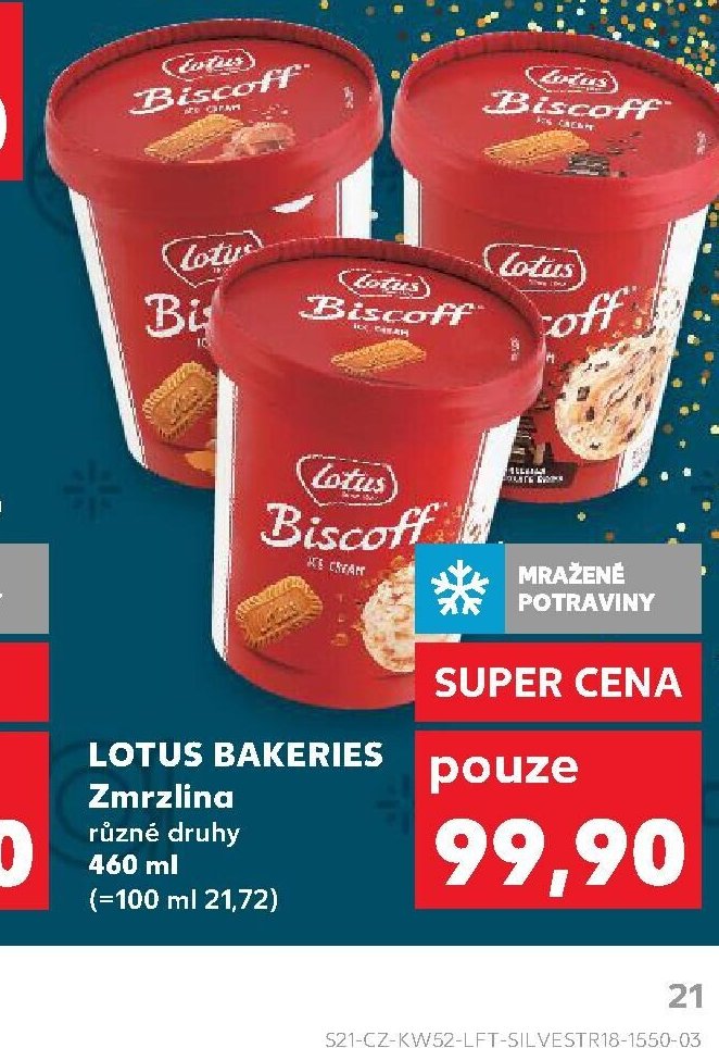 Lotus Bakeries zmrzlina