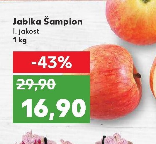Jablka Šampion