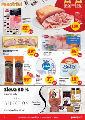 akční leták Penny Market 27.12.2021-31.12.2021