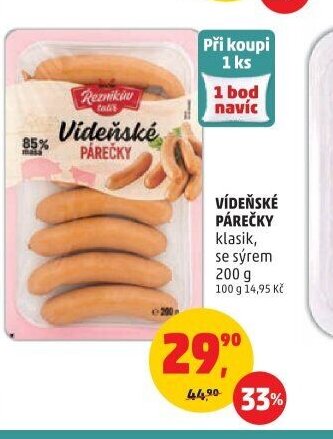 Vídeňské párečky