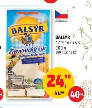 Balsýr 47 % tuku v s. 200 g