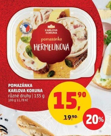 POMAZÁNKA KARLOVA KORUNA