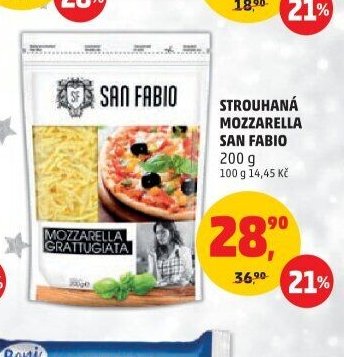 STROUHANÁ MOZZARELLA SAN FABIO