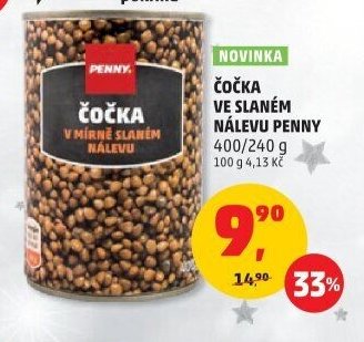 ČOČKA VE SLANÉM NÁLEVU PENNY