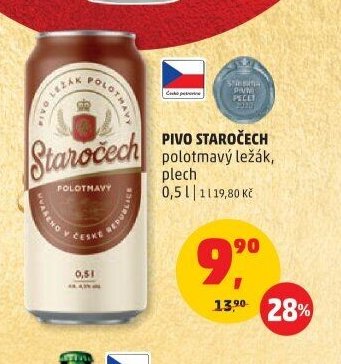 PIVO STAROČECH polotmavý ležák