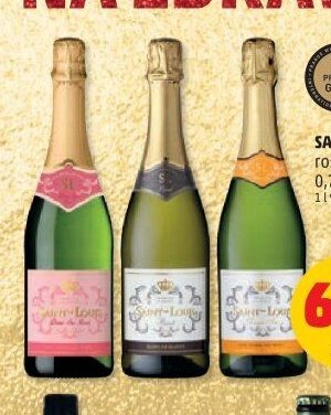 Saint Louis rosé, brut, demi