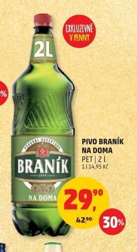 Pivo Braník na doma