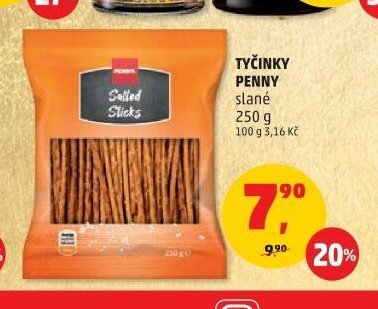 Tyčinky Penny slané