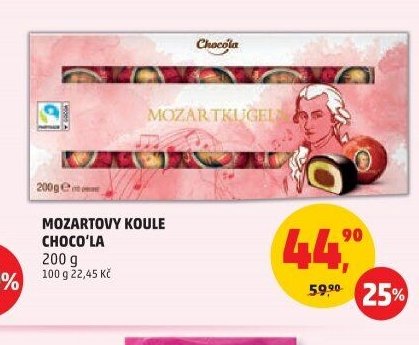 MOZARTOVY KOULE CHOCO'LA