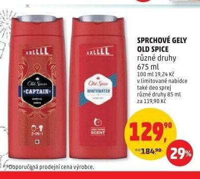 Sprchové gely Old Spice