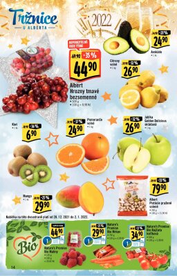 akční leták Albert 27.12.2021-2.1.2022