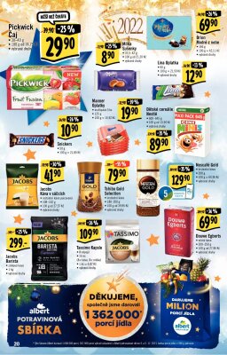 akční leták Albert 27.12.2021-2.1.2022