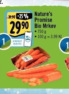 Nature's Promise Bio Mrkev