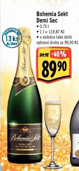 Bohemia Sekt Demi Sec