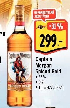 Captain Morgan Spiced Gold