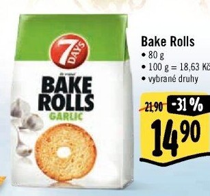 Krekry Bake rolls 7 Days