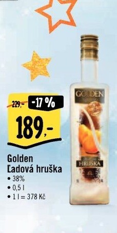 Pálenka Ľadová Hruška Golden Imperator