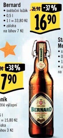 Pivo světlý ležák 12° SvátečníBernard