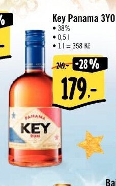 Rum Panama 3 YO Key