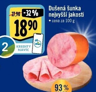 Šunka dušená nejvyšší jakosti