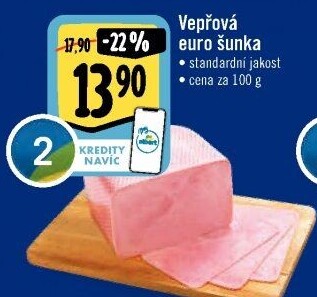 Šunka vepřová Euro standard