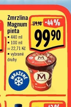 Zmrzlina Magnum pinta