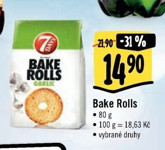Bake Rolls