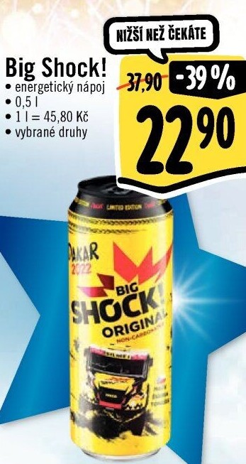 Energetický nápoj Big Shock