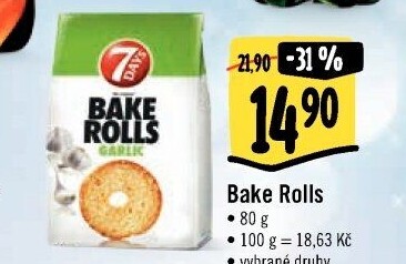 Krekry Bake rolls 7 Days