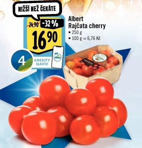 Rajčata cherry Albert
